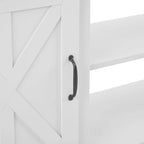 Meuble TV moderne de style ferme | Console de divertissement inspirée des granges