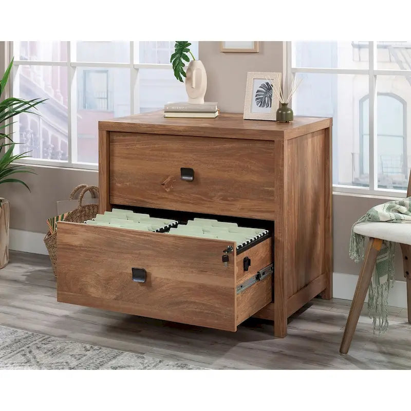 Classeur latéral | Rangement de bureau à 2 tiroirs | Dossiers format Lettre et Légal