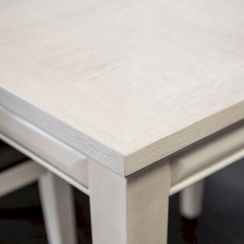 Table à manger extensible moderne en bois de 90 pouces avec rallonge de 18 pouces | Peut accueillir 8 à 10 personnes