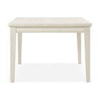 Table à manger extensible moderne en bois de 90 pouces avec rallonge de 18 pouces | Peut accueillir 8 à 10 personnes