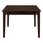 Table à manger extensible moderne en bois de 90 pouces avec rallonge de 18 pouces | Peut accueillir 8 à 10 personnes