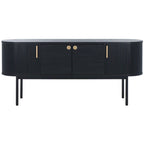 Buffet à 4 portes et meuble TV | 180 cm (L) x 46 cm (P) x 81 cm (H) | Rangement pour salon