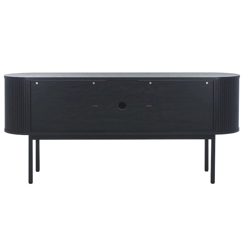 Buffet à 4 portes et meuble TV | 180 cm (L) x 46 cm (P) x 81 cm (H) | Rangement pour salon
