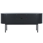 Buffet à 4 portes et meuble TV | 180 cm (L) x 46 cm (P) x 81 cm (H) | Rangement pour salon