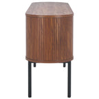 Buffet à 4 portes et meuble TV | 180 cm (L) x 46 cm (P) x 81 cm (H) | Rangement pour salon