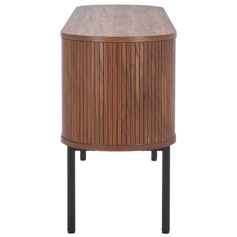 Buffet à 4 portes et meuble TV | 180 cm (L) x 46 cm (P) x 81 cm (H) | Rangement pour salon