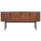Buffet à 4 portes et meuble TV | 180 cm (L) x 46 cm (P) x 81 cm (H) | Rangement pour salon
