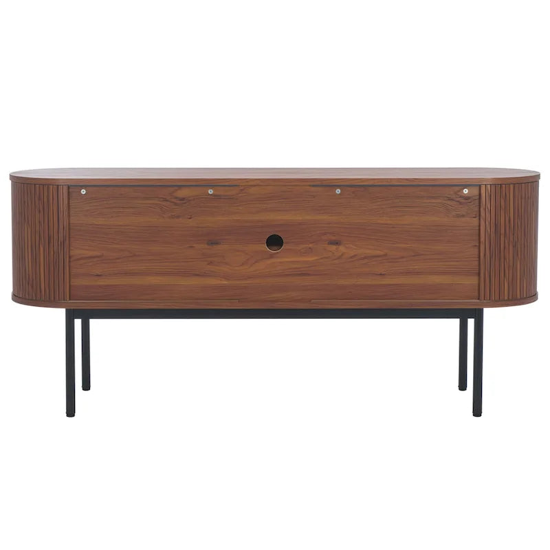 Buffet à 4 portes et meuble TV | 180 cm (L) x 46 cm (P) x 81 cm (H) | Rangement pour salon