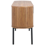 Buffet à 4 portes et meuble TV | 180 cm (L) x 46 cm (P) x 81 cm (H) | Rangement pour salon