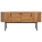 Buffet à 4 portes et meuble TV | 180 cm (L) x 46 cm (P) x 81 cm (H) | Rangement pour salon